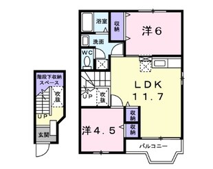 フォレスト原田の物件間取画像